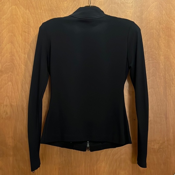 CACHE BLACK CONTOUR ZIP UP JACKET - Picture 6 of 10
